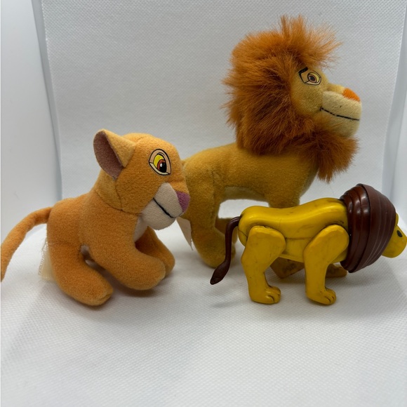 Vintage Toys Plush Lion King Simba’s Pride 3 Pieces 3 size - Picture 5 of 8